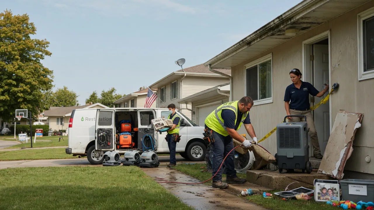 Water Damage Restoration in Mathews, VA near me